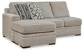 Calnita Sectional with Chaise - Bargain Furniture (Detroit, MI)