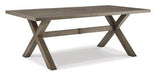 Beach Front Outdoor Dining Table - Bargain Furniture (Detroit, MI)