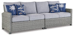 Naples Beach Outdoor Sectional - Bargain Furniture (Detroit, MI)