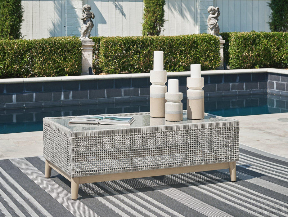 Seton Creek Outdoor Seating Set - Bargain Furniture (Detroit, MI)
