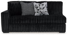 Midnight-Madness Sectional with Chaise - Bargain Furniture (Detroit, MI)