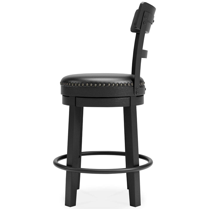 Valebeck Counter Height Bar Stool - Bargain Furniture (Detroit, MI)