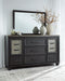Foyland Dresser and Mirror - Bargain Furniture (Detroit, MI)