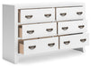 Binterglen Dresser and Mirror - Bargain Furniture (Detroit, MI)