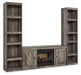 Wynnlow 3-Piece Entertainment Center with Electric Fireplace - Bargain Furniture (Detroit, MI)