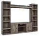 Wynnlow 4-Piece Entertainment Center - Bargain Furniture (Detroit, MI)
