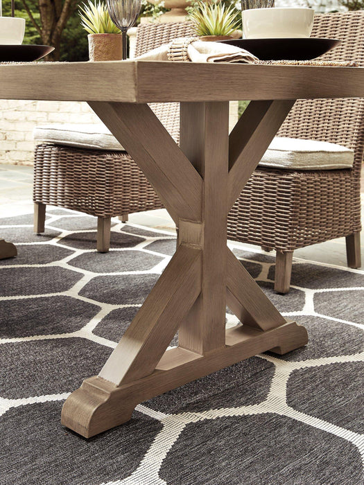 Beachcroft Outdoor Dining Set - Bargain Furniture (Detroit, MI)