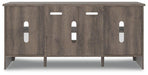 Arlenbry 60" TV Stand with Electric Fireplace - Bargain Furniture (Detroit, MI)