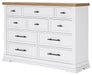 Ashbryn Dresser and Mirror - Bargain Furniture (Detroit, MI)