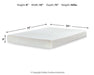 Chime 8 Inch Memory Foam Mattress in a Box - Bargain Furniture (Detroit, MI)