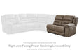 Ravenel Power Reclining Sectional - Bargain Furniture (Detroit, MI)