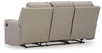 Lavenhorne Reclining Sofa with Drop Down Table - Bargain Furniture (Detroit, MI)