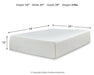 Chime 12 Inch Memory Foam Mattress in a Box - Bargain Furniture (Detroit, MI)