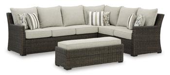 Brook Ranch Outdoor Package - Bargain Furniture (Detroit, MI)
