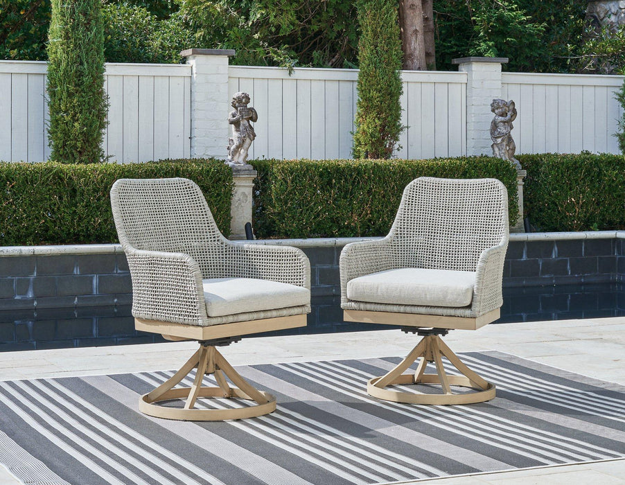 Seton Creek Outdoor Seating Set - Bargain Furniture (Detroit, MI)