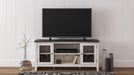 Dorrinson 60" TV Stand with Electric Fireplace - Bargain Furniture (Detroit, MI)