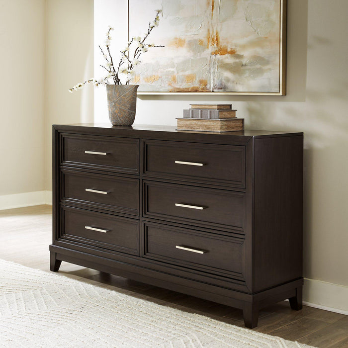 Neymorton Dresser and Mirror - Bargain Furniture (Detroit, MI)