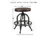 Valebeck Counter Height Bar Stool - Bargain Furniture (Detroit, MI)