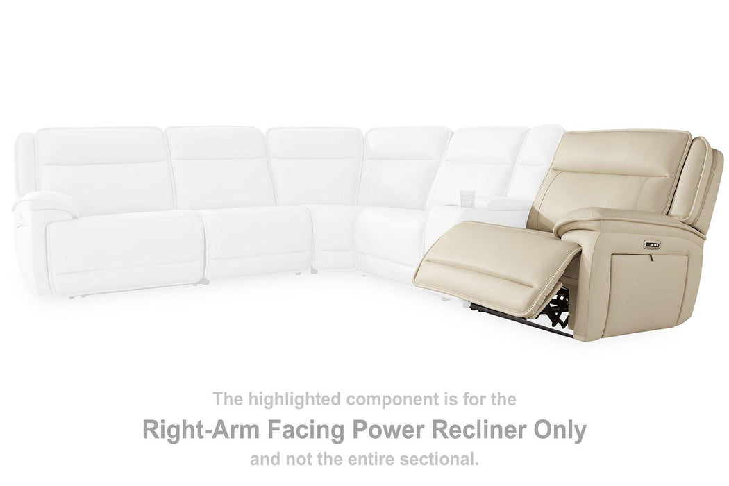 Double Deal Reclining Sectional with Console - Bargain Furniture (Detroit, MI)