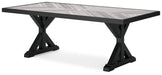 Beachcroft Outdoor Dining Table - Bargain Furniture (Detroit, MI)
