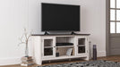 Dorrinson 60" TV Stand with Electric Fireplace - Bargain Furniture (Detroit, MI)