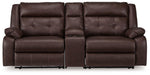 Punch Up Power Reclining Sectional Loveseat with Console - Bargain Furniture (Detroit, MI)