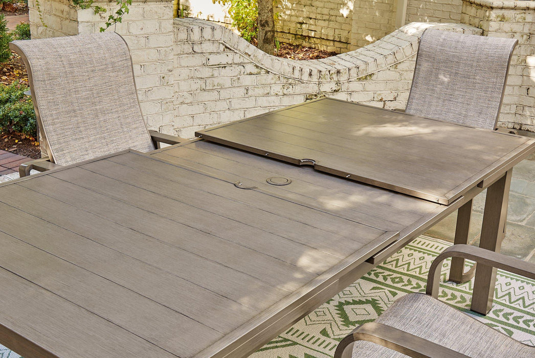 Beach Front Outdoor Dining Set - Bargain Furniture (Detroit, MI)