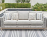 Seton Creek Outdoor Sofa with Cushion - Bargain Furniture (Detroit, MI)