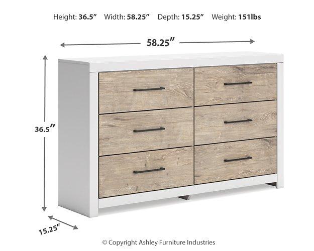 Charbitt Dresser and Mirror - Bargain Furniture (Detroit, MI)
