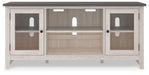 Dorrinson 60" TV Stand with Electric Fireplace - Bargain Furniture (Detroit, MI)
