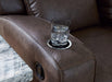 Lavenhorne Reclining Sofa with Drop Down Table - Bargain Furniture (Detroit, MI)