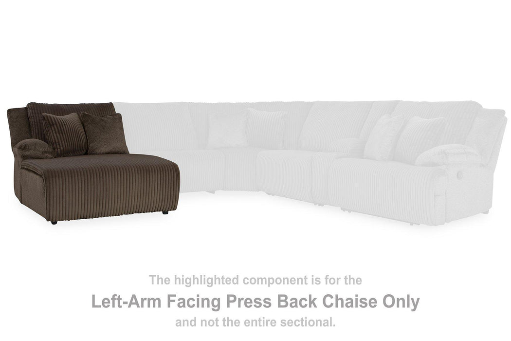 Top Tier Sectional Sofa Chaise - Bargain Furniture (Detroit, MI)