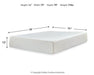 Chime 12 Inch Memory Foam Mattress in a Box - Bargain Furniture (Detroit, MI)