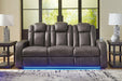 Fyne-Dyme Power Reclining Sofa - Bargain Furniture (Detroit, MI)