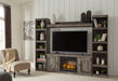 Wynnlow 4-Piece Entertainment Center with Electric Fireplace - Bargain Furniture (Detroit, MI)