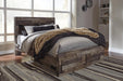 Derekson Bed with 2 Storage Drawers - Bargain Furniture (Detroit, MI)