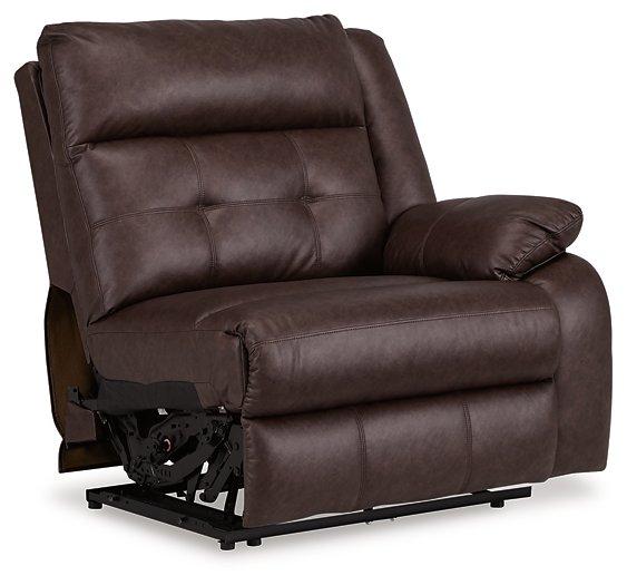 Punch Up Power Reclining Sectional Loveseat with Console - Bargain Furniture (Detroit, MI)