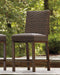 Paradise Trail Outdoor Counter Height Dining Table with 4 Barstools - Bargain Furniture (Detroit, MI)