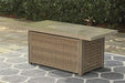Beachcroft Outdoor Fire Pit Table - Bargain Furniture (Detroit, MI)