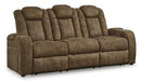 Wolfridge Power Reclining Sofa - Bargain Furniture (Detroit, MI)
