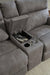 Next-Gen DuraPella Power Reclining Sectional Loveseat with Console - Bargain Furniture (Detroit, MI)