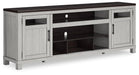 Darborn 88" TV Stand with Electric Fireplace - Bargain Furniture (Detroit, MI)
