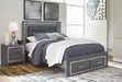 Lodanna Bed with 2 Storage Drawers - Bargain Furniture (Detroit, MI)