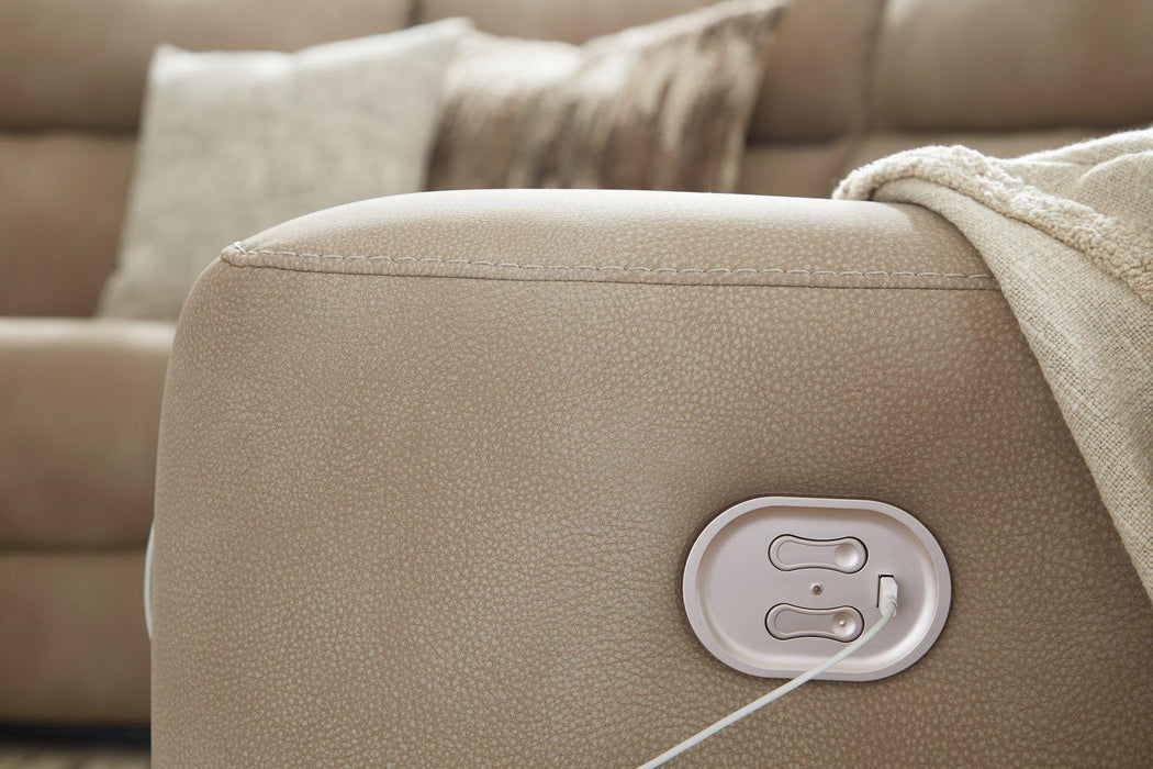 Next-Gen DuraPella Power Reclining Sectional Sofa - Bargain Furniture (Detroit, MI)
