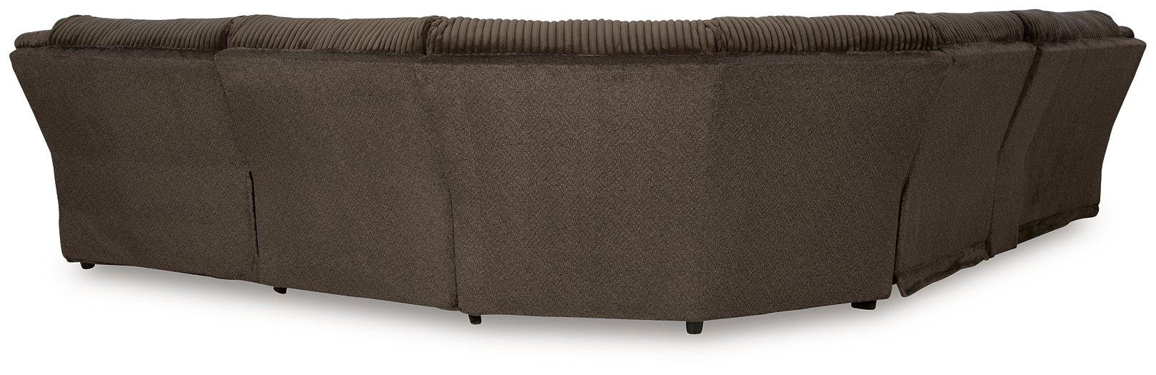 Top Tier Reclining Sectional with Chaise - Bargain Furniture (Detroit, MI)