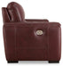 Alessandro Power Reclining Loveseat with Console - Bargain Furniture (Detroit, MI)