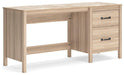 Battelle 60" Home Office Desk with Return - Bargain Furniture (Detroit, MI)