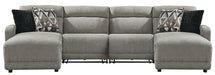 Colleyville Power Reclining Sectional with Chaise - Bargain Furniture (Detroit, MI)