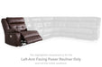 Punch Up Power Reclining Sectional Loveseat with Console - Bargain Furniture (Detroit, MI)