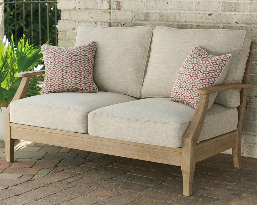 Clare View Outdoor Seating Set - Bargain Furniture (Detroit, MI)